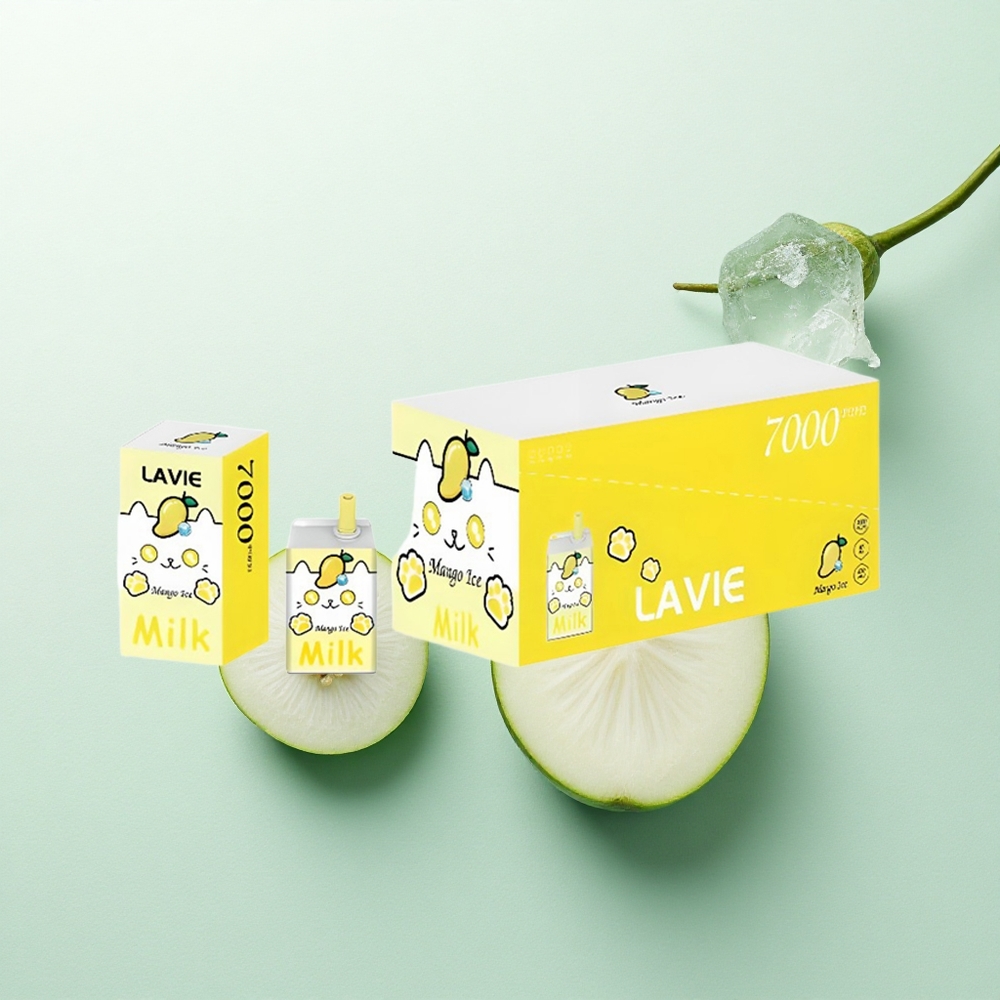Lavie Milk 7000 Puffs Mango Ledas su 600mAh ir 16ML