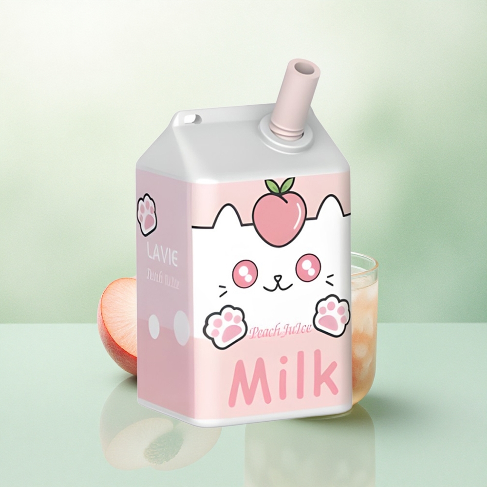Lavie Milk 7000 Puffs Persikų Sultys 600mAh 16ML