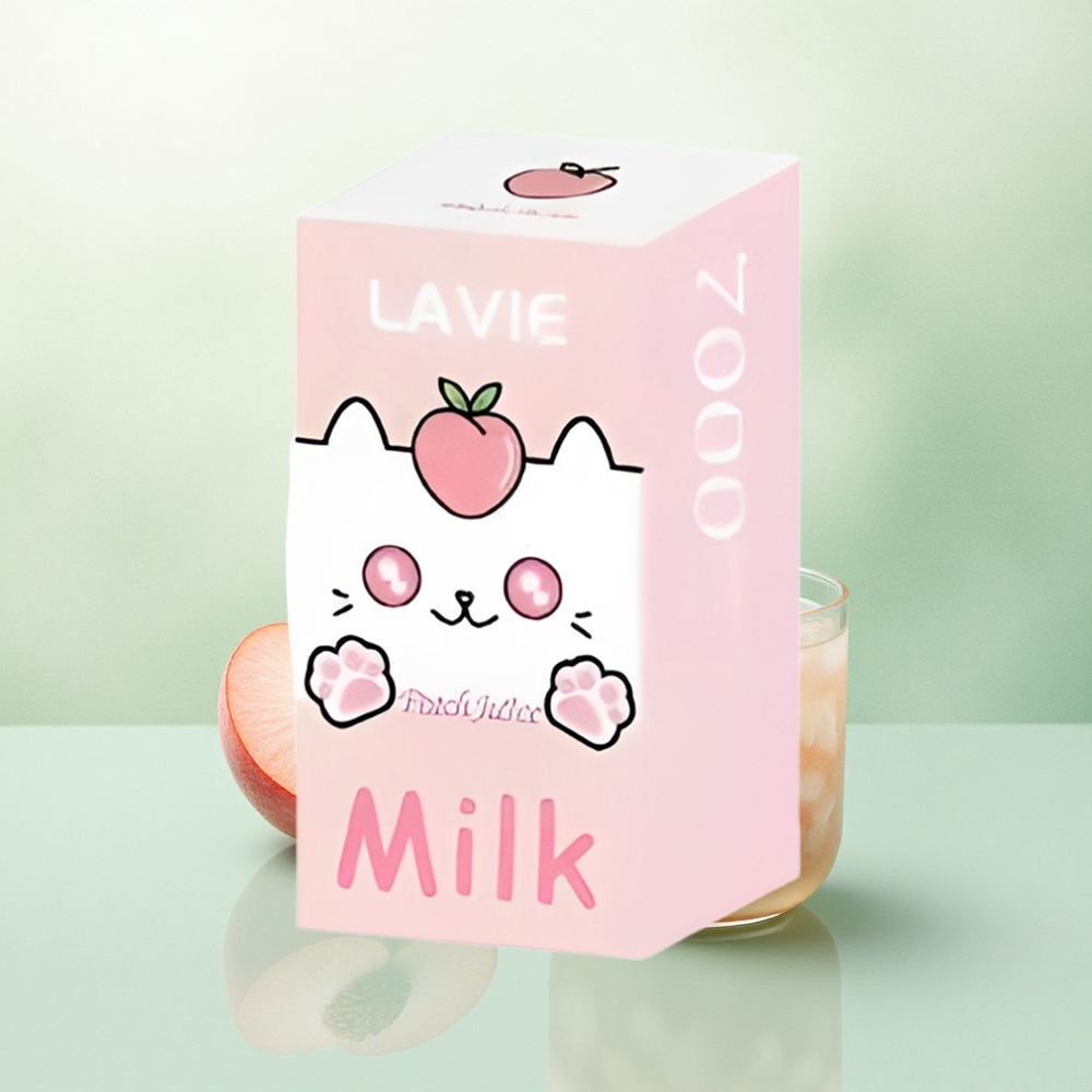 Lavie Milk 7000 Puffs Persikų Sultys 600mAh 16ML