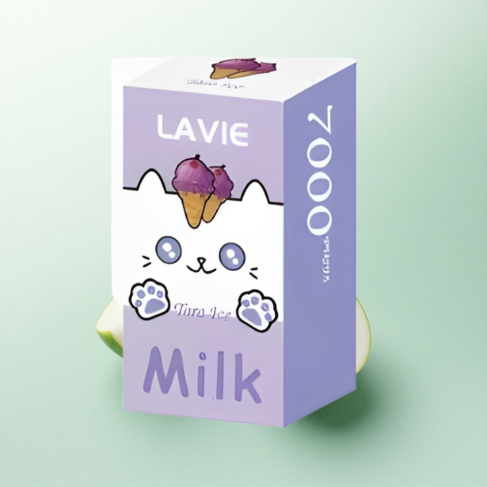 Lavie Milk 7000 Puffs Taro Ledas 600mAh 16ML