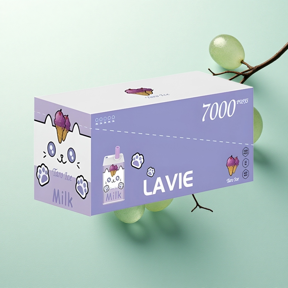 Lavie Milk 7000 Puffs Uogienų Ledas 16ML 600mAh