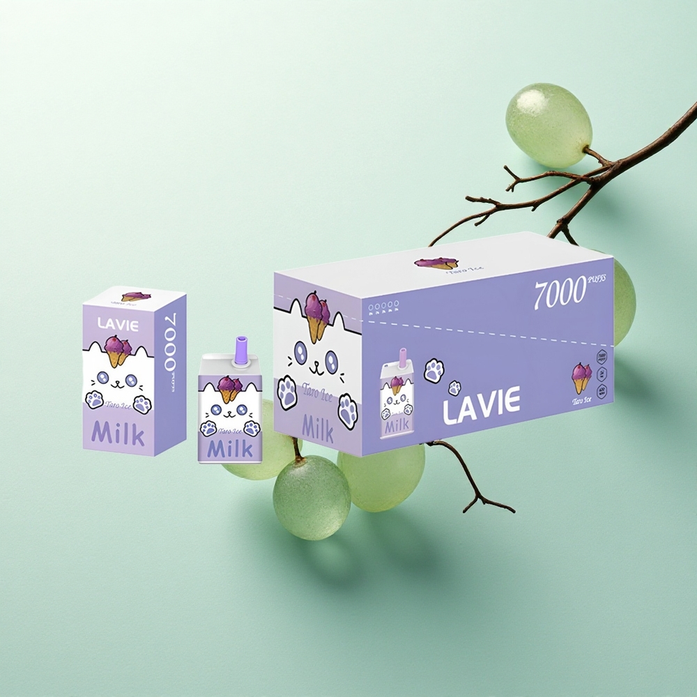 Lavie Milk 7000 Puffs Uogienų Ledas 16ML 600mAh