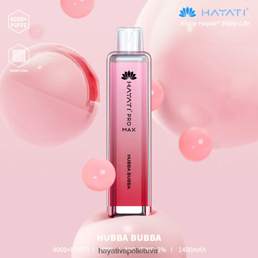 Hayati Pro Max vienkartiniai hubba bubba Hayati flavour vapes FFBB0Z106